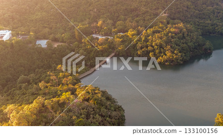 Nov 8 2025 Peaceful Nature Scene at Aberdeen Reservoirs Hong Kong 133100156