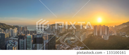 Nov 8 2025 Aberdeen and Ap Lei Chau Waterfront Urban Contrast 133100161