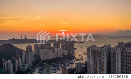 Nov 8 2025 Aberdeen and Ap Lei Chau Waterfront Urban Contrast Nov 8 2025 Aberdeen and Ap Lei Chau Waterfront Urban Contrast 133100186