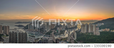 Nov 8 2025 Aberdeen and Ap Lei Chau Waterfront Urban Contrast 133100190