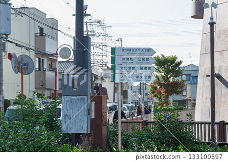 Matsubara Marche, Matsubara City, Osaka Prefecture: Event record and behind-the-scenes views [Facility guide sign] 133100897