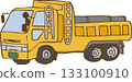 Dump truck 133100910