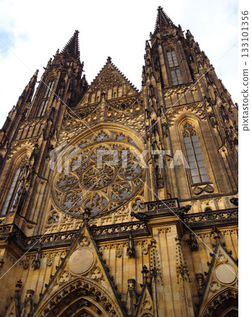 Czech Republic Prague Castle St. Vitus Cathedral Czech Republic Prague Castle St. Vitus Cathedral 133101356