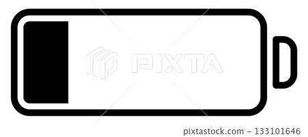 電池/電芯標記扁平圖標 133101646