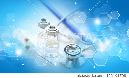 Medical and research concept: Medicines and abstract background Medical and research concept: Medicines and abstract background 133101708
