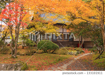 Koyasan in full bloom of autumn leaves Koyasan in full bloom of autumn leaves 133101911
