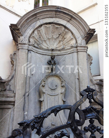 Brussels Belgium Manneken Piss Brussels Belgium Manneken Piss 133102355