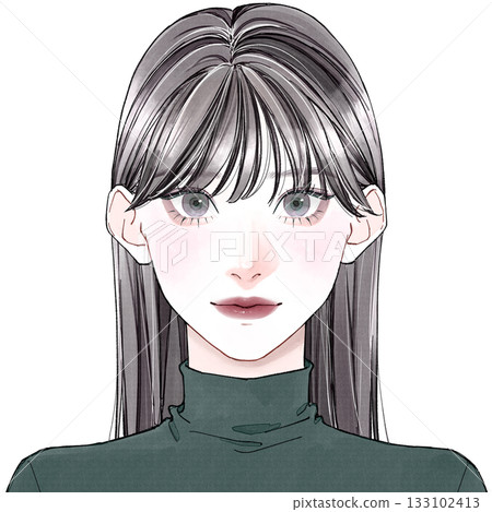 Face type: "Cool" - heavy bangs Face type: "Cool" - heavy bangs 133102413
