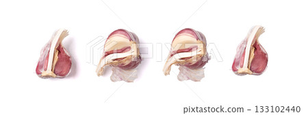 Garlic Cloves, Garlic Clove Group, Seasoning Bulb, Natural Spices Food Ingredient 133102440