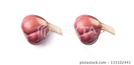 Garlic Cloves, Garlic Clove Group, Seasoning Bulb, Natural Spices Food Ingredient 133102441