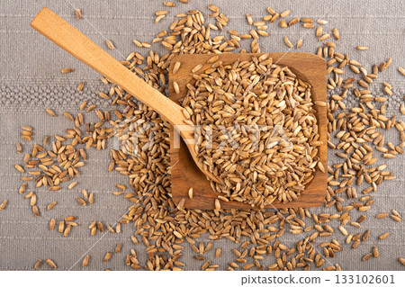 Milk thistle seeds, silybum marianum grains, dry blessed milkthistle fruits, variegated thistle kernels Milk thistle seeds, silybum marianum grains, dry blessed milkthistle fruits, variegated thistle kernels 133102601