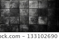 Heavy black block wall background material 133102690