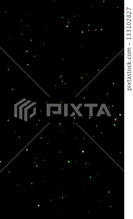 Illustration of sparkling confetti (black background) Illustration of sparkling confetti (black background) 133102827