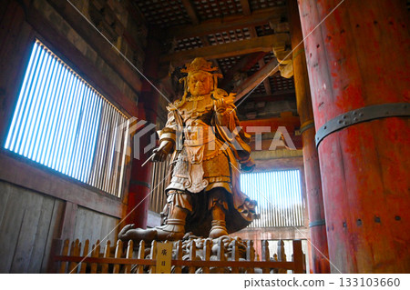 Todaiji Temple Great Buddha Hall Komokuten 133103660