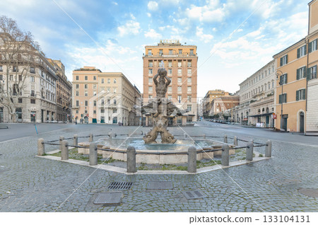 Fontana del Tritone Rome Italy Fontana del Tritone Rome Italy 133104131