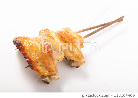 Ikada Skewers Grilled with Salt (Chicken Wings) Ikada Skewers Grilled with Salt (Chicken Wings) 133104409