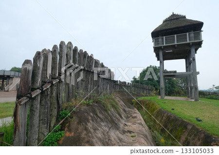 吉野堀遺址南內院的瞭望塔 吉野堀遺址南內院的瞭望塔 133105033