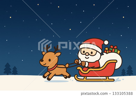 聖誕節聖誕老人 133105388