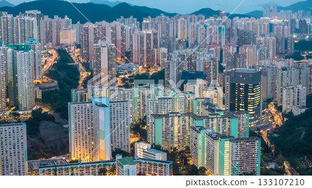 Shun Tin Estate Overlooking Kowloon Urban Landscape Nov 1 2025 Shun Tin Estate Overlooking Kowloon Urban Landscape Nov 1 2025 133107210