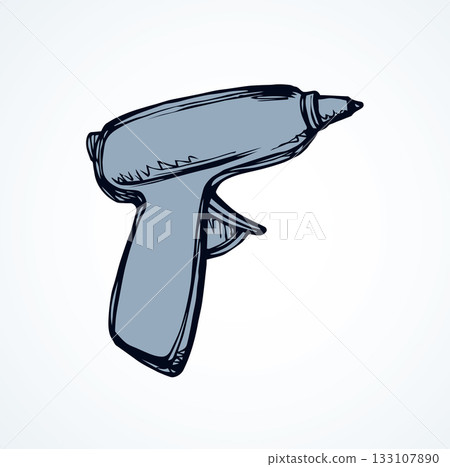 Screwdriver. Vector drawing 133107890