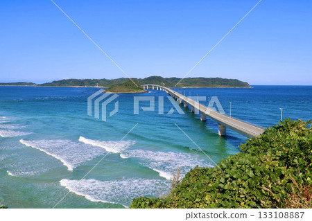 角島大橋和角島大橋（山口縣下關市） 133108887
