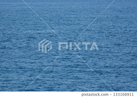 Calm blue sea surface 133108911