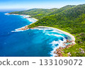 Anse Cocos - one of the most beautiful beach of Seychelles. La Digue Island, Seychelles 133109072