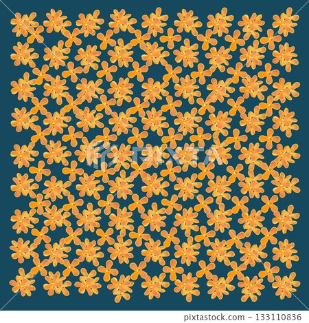 Osmanthus flower wallpaper illustration 133110836