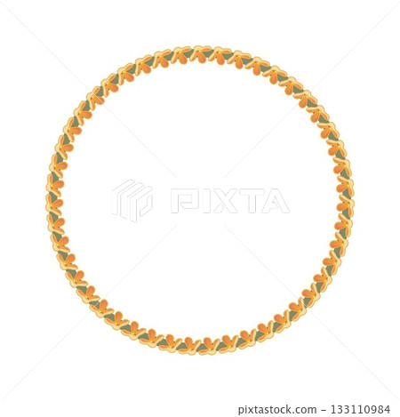 桂花花環插圖 133110984