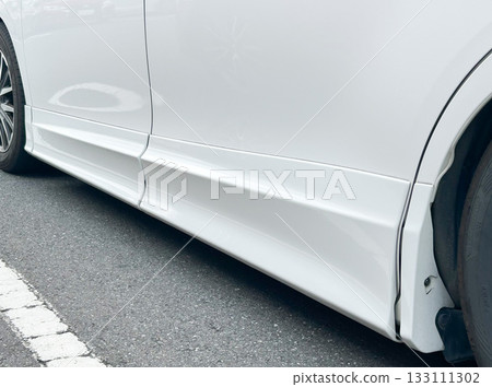 Car side sill threshold 133111302