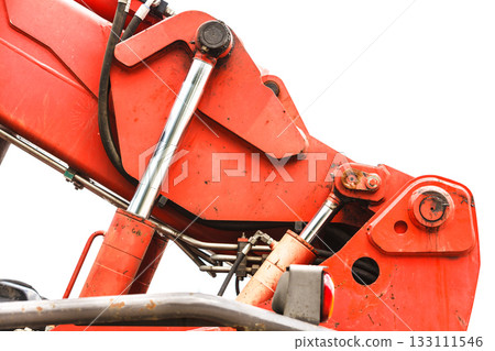Close up of pneumatic machine Close up of pneumatic machine 133111546