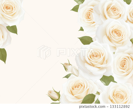 Beautiful vintage rose background 133112892