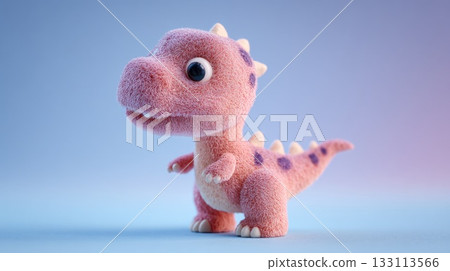 cute dino figure for playful decoration and creative craft ideas 133113566
