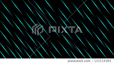 Glowing Abstract Streaks with Motion and Depth on Black Futuristic Background 133114365