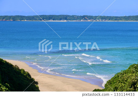 鳥瞰圖:角島大橋(山口縣下關市) 鳥瞰圖:角島大橋(山口縣下關市) 133114433