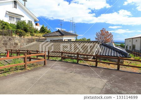 [Nagasaki Prefecture] Clear skies at the Mudslide Damaged House Preservation Park (Himawari Roadside Station) 133114699