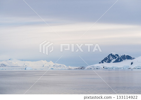 Antarctic landscape near Neko Harbour Antarctic landscape near Neko Harbour 133114922