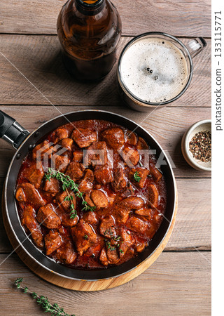 Beef Meat Stew with Beer, Braised Beef Beef Meat Stew with Beer, Braised Beef 133115771