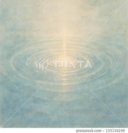 Light Series: A fantastic Japanese-style background with light shining through ripples 133116240