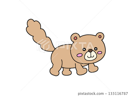 Illustration that matches the constellation chart: Ursa Minor 133116787