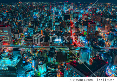 Night view from Midland Square 133117067