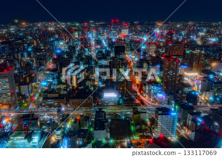 Night view from Midland Square 133117069