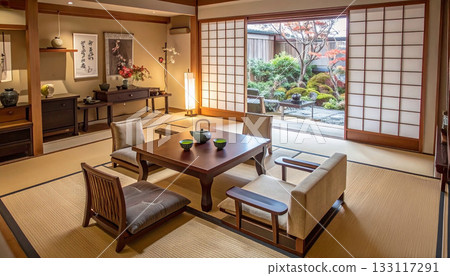 Japanese style room at the inn 133117291