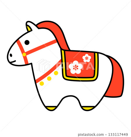 White Horse Clay Bell 133117449