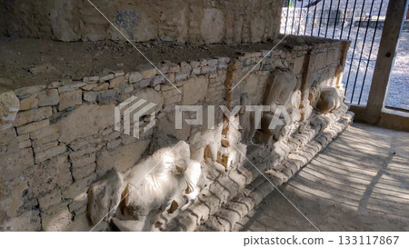 Buddhist stupa of Mohra Muradu in Taxila Pakistan Buddhist stupa of Mohra Muradu in Taxila Pakistan 133117867