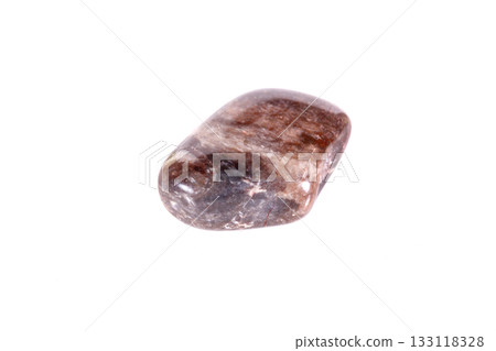 Macro mineral stone jasper on a white background Macro mineral stone jasper on a white background 133118328