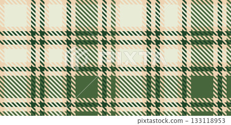 Forest Green and Cream Christmas Houndstooth Tartan Plaid Seamless Pattern Holiday Design Forest Green and Cream Christmas Houndstooth Tartan Plaid Seamless Pattern Holiday Design 133118953