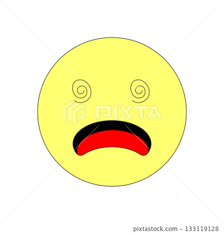 Dizziness and shock face Dizziness and shock face 133119128