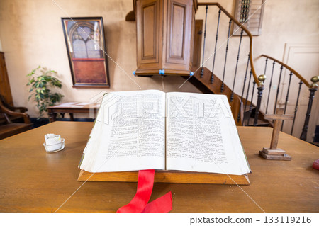 Parfondeval, Vervins, Aisne, Hauts-de-France, Grand-Est, France, August, 28th, 2025, Serene chapel 133119216