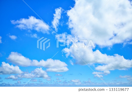Sky Replacement Fine Day New Zealand Clean Clouds 133119677